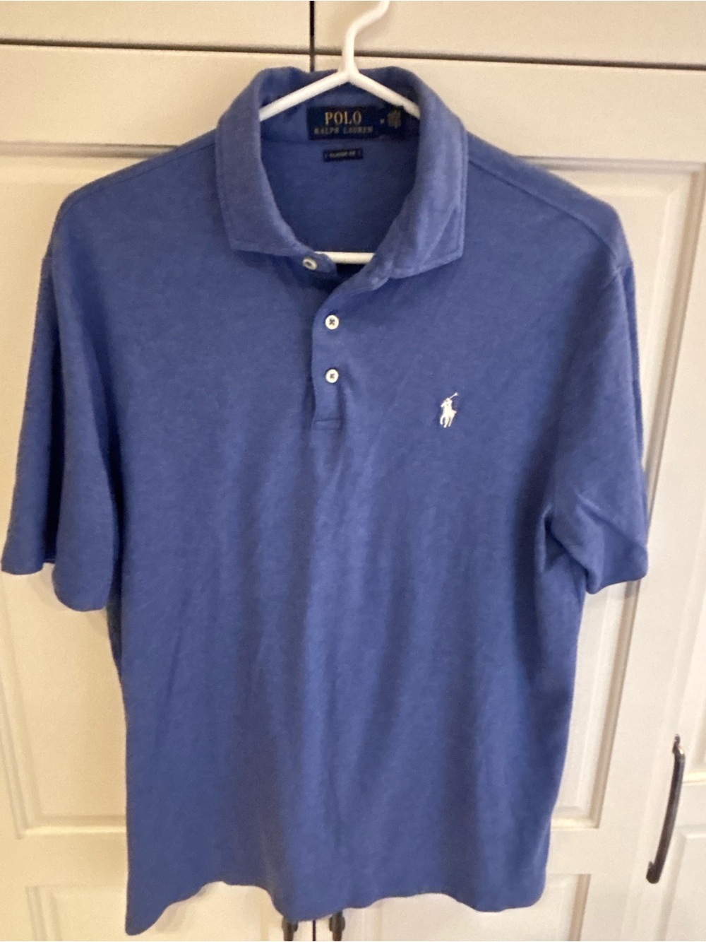 Polo by Ralph Lauren Men’s Blue Classic Polo Shirt